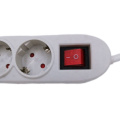 Euro 3 Ways Socket USB Smart Power Strips